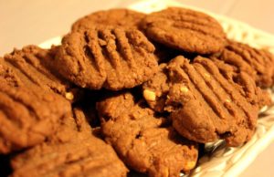 Ciasteczka z masła orzechowego i nutelli ciasteczka2