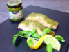 Łosoś pieczony z zielonym pesto łosoś z pesto 2