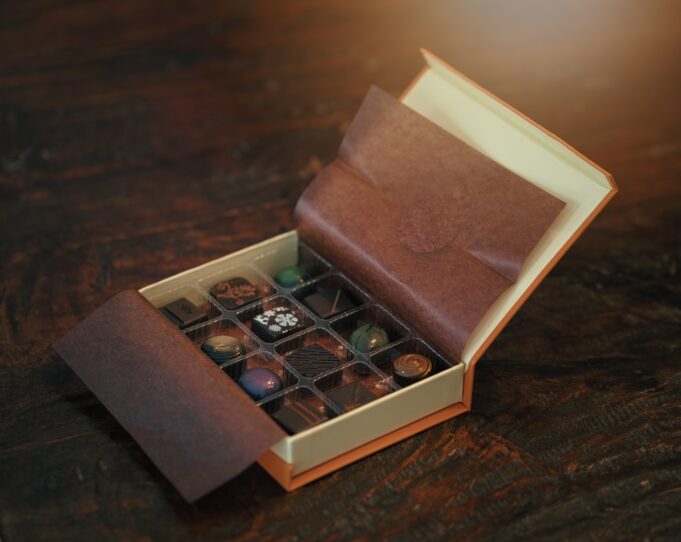 pudełko na czekoladki